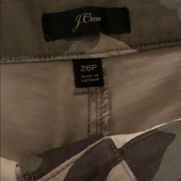 NWOT J.Crew Vintage Straight Camo Pants - Picture 6 of 6